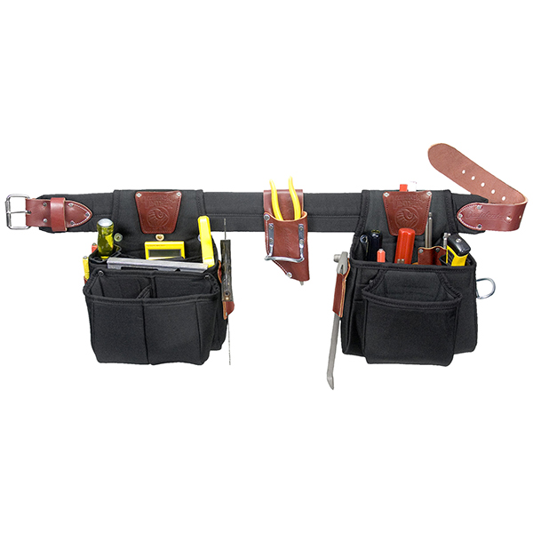 OCCIDENTAL 9525 LG BLACK NYLON THE FINISHER TOOL BELT SET